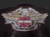 Cazadora de cuero Harley